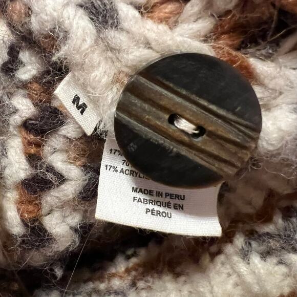 Ulla Johnson Greta Alpaca Blend Cardigan Marled Knit Medium - Picture 12 of 15